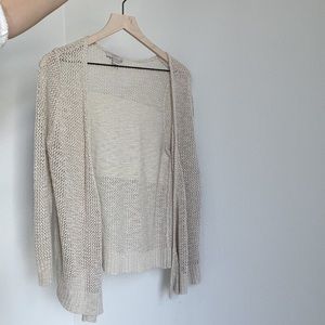 Cream Loft Crochet Cardigan